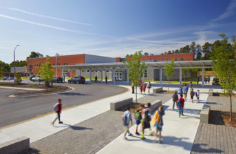 Abbotts Creek Elementary School, Community Center, Park, New Construction, Raleigh, NC