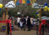Ribbon Cutting Ceremony for Always Dreaming Playground